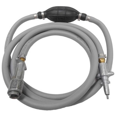 Fuel Line Mercury 8' EPA 3/8'' Outboard Complete Kit Primer Bulb Ethanol Assembly