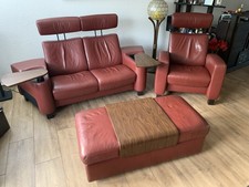 STRESSLESS Arion Sitzgarnitur Sofa Couch Kino Sessel Leder Relax Funktion