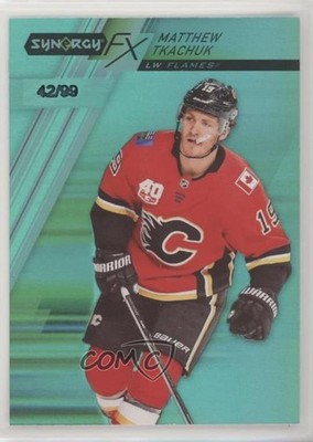 2020-21 Upper Deck Synergy FX Green 42/99 Matthew Tkachuk #FX-9 0dg