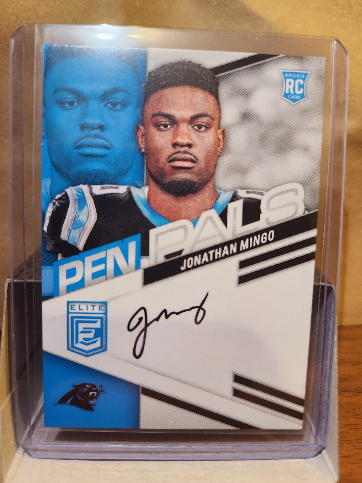 2023 Panini Donruss Elite - Pen Pals Jonathan Mingo #PPJMI (AU, RC)
