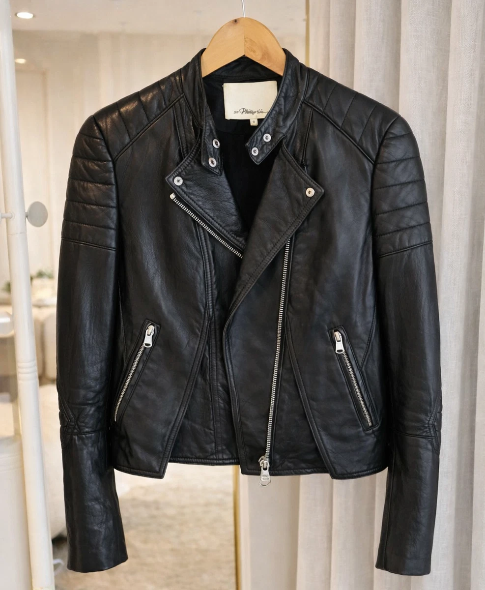 3.1 Phillip Lim Regular Size Coats, Jackets & Vests Leather Outer