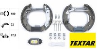 Textar 84056800 Bremsbackensatz 4 Bremsbacken Trommelbremse FüR Hyundai