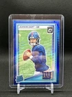 2025 Panini Donruss Optic Jaxson Dart Blue Hyper PRIZM COLOR MATCH Rookie Card