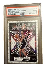 2023-24 Panini Donruss - Great X-Pectations Victor Wembanyama #10 (RC) PSA 9