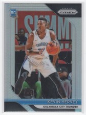 #29 2018-19 Panini Prizm SILVER Kevin Hervey RC Oklahoma City Thunder