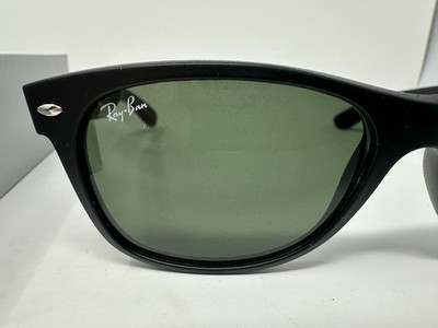 Ray Ban New Wayfarer Rubber Black Sunglasses ORB2132 805289421788