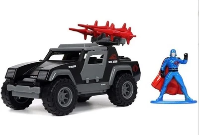 JADA TOYS, STINGER avec figurine Cobra Comamnder GI JOE, échelle 1/32, JAD33085 - Photo 1/4