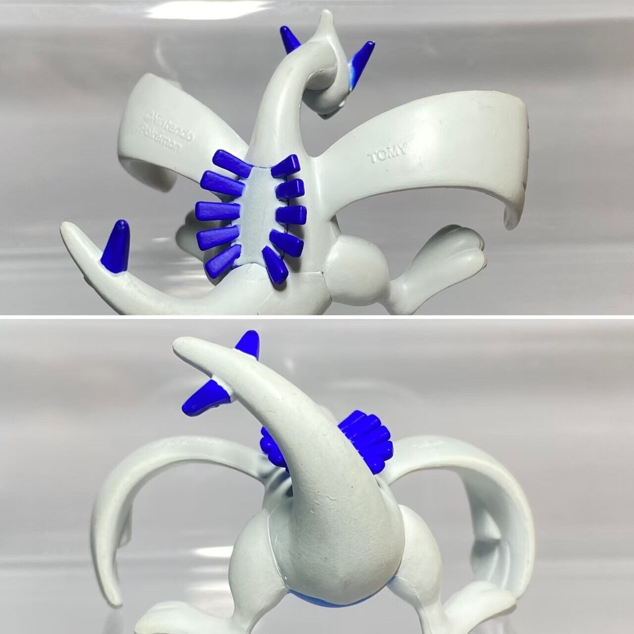 Pearly Lugia Pokemon Monster Nintendo Tomy Collection Figure Toy Japan.