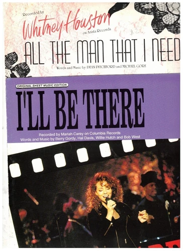 LOT 2 sheet music, Whitney Houston, Mariah Carey
