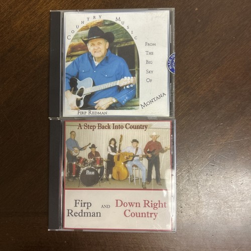 2 Frip Redman CDs Country-Musik vom großen Himmel von Montana & unten rechts Country