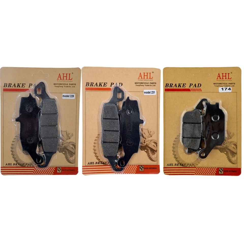 Front Rear Brake Pads For Suzuki V-strom 1000 DL1000 02-11/SV650 DL650 2004-2011 Foto 2 de 2