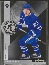 2023-24 Synergy #CG-31 Matthew Knies -Cast for Greatness-Toronto Maple Leafs
