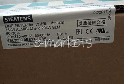 1pc SIEMENS 6SL3000-0BE21-6DA0 BASIC LINE FILTER NEW
