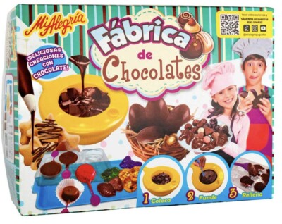 FÁBRICA DE CHOCOLATES JUGUETE PARA NIÑOS EN ESPAÑOL