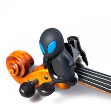 SWIFF Digital Chromatic Guitar Bass Violin Ukulele Tuner w Battery Black ET