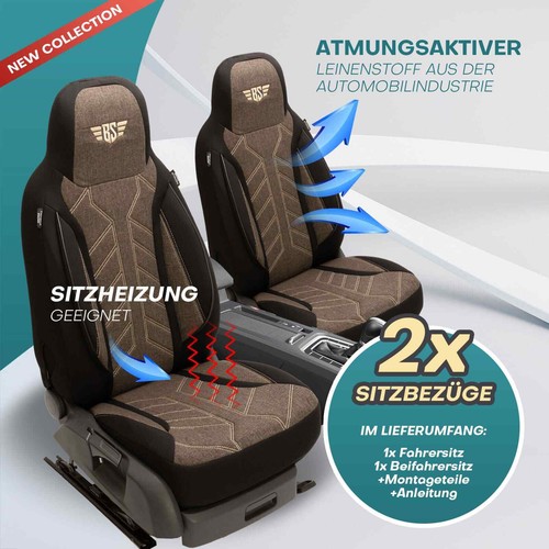 Coprisedili camper adatti per Gulf Stream Coach Conquest Camper - Foto 4 di 13