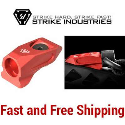 Strike Industries LINK Angled QD Sling Swivel Mount fit KeyMod & M-LOK - Red