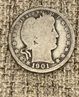Old Man Duffy’s 1901-O Full Rim Obv Barber 25c KEY DATE Pictured MAKE AN OFFER!!