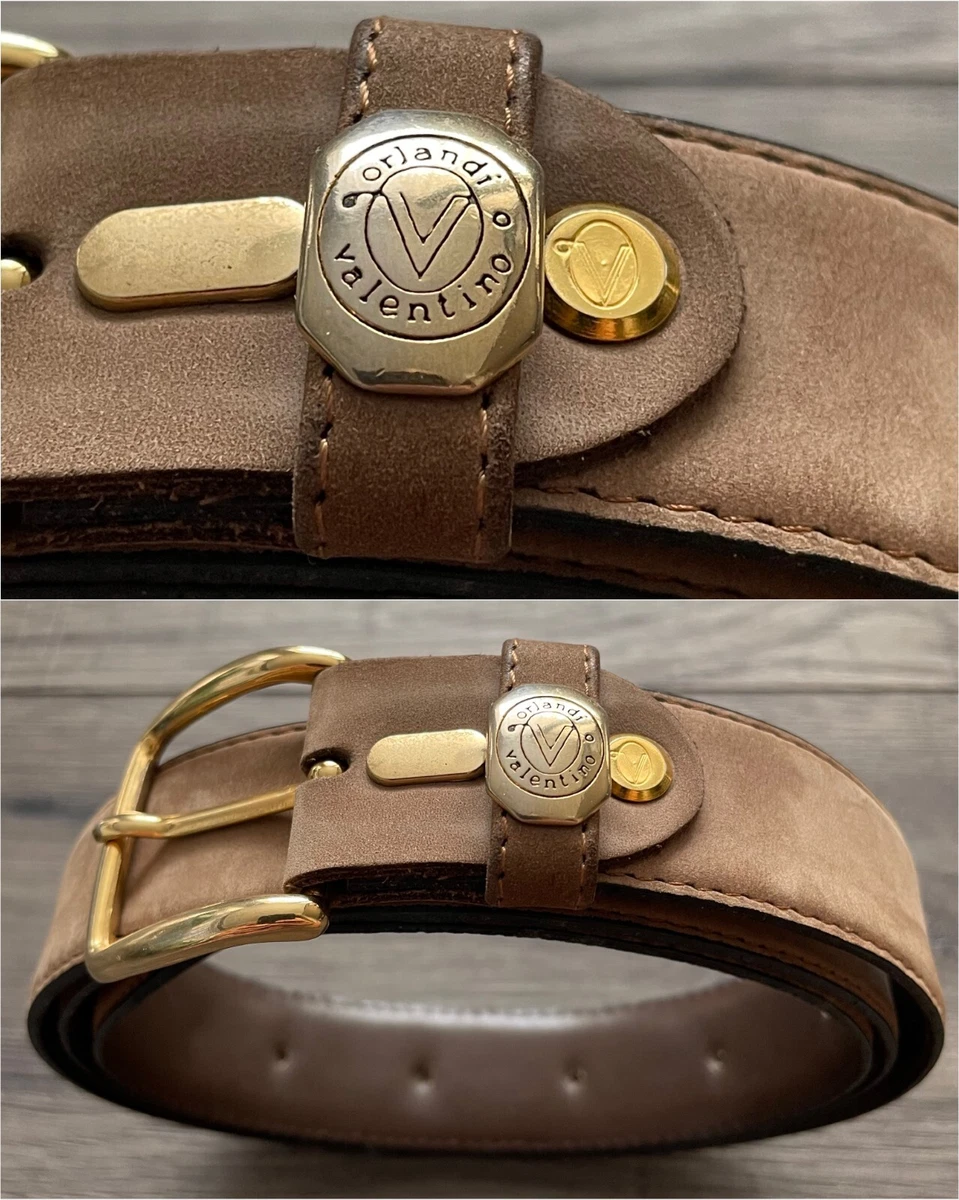 Valentino Orlandi Women s Leather Belt Made in Italy eBay