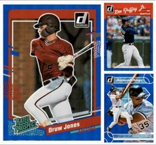 2023 Panini Donruss Holo Blue Parallels Rookies Diamond Kings Retro Choose!