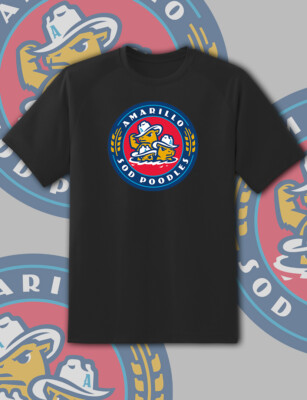 Amarillo Sod Poodles Milb Team Logo Milb T Shirt Youth M - Adult 6XL Fast Ship!