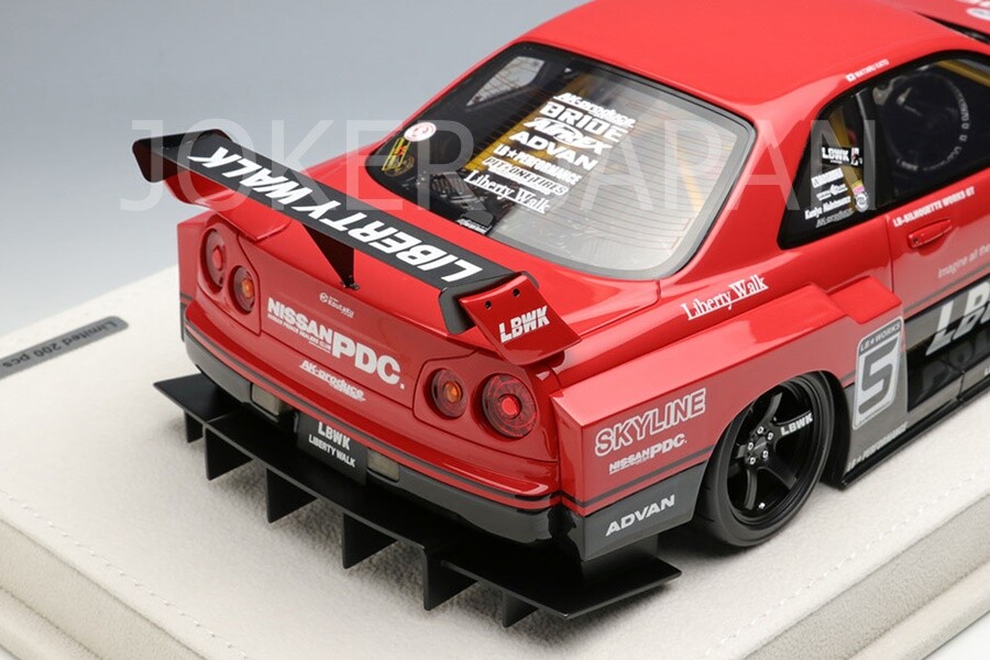 Make Up EIDOLON 1/18 LB-ER34 Super Silhouette SKYLINE TOKYO