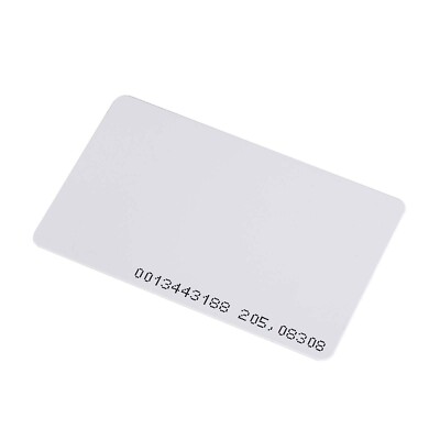 RFID 125KHz Access Card TK4100 Unique Number for Proximity Door Reader System