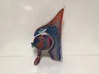 Large Vintage Italian Murano Multicolor Art Glass Ocean Tropical Fish