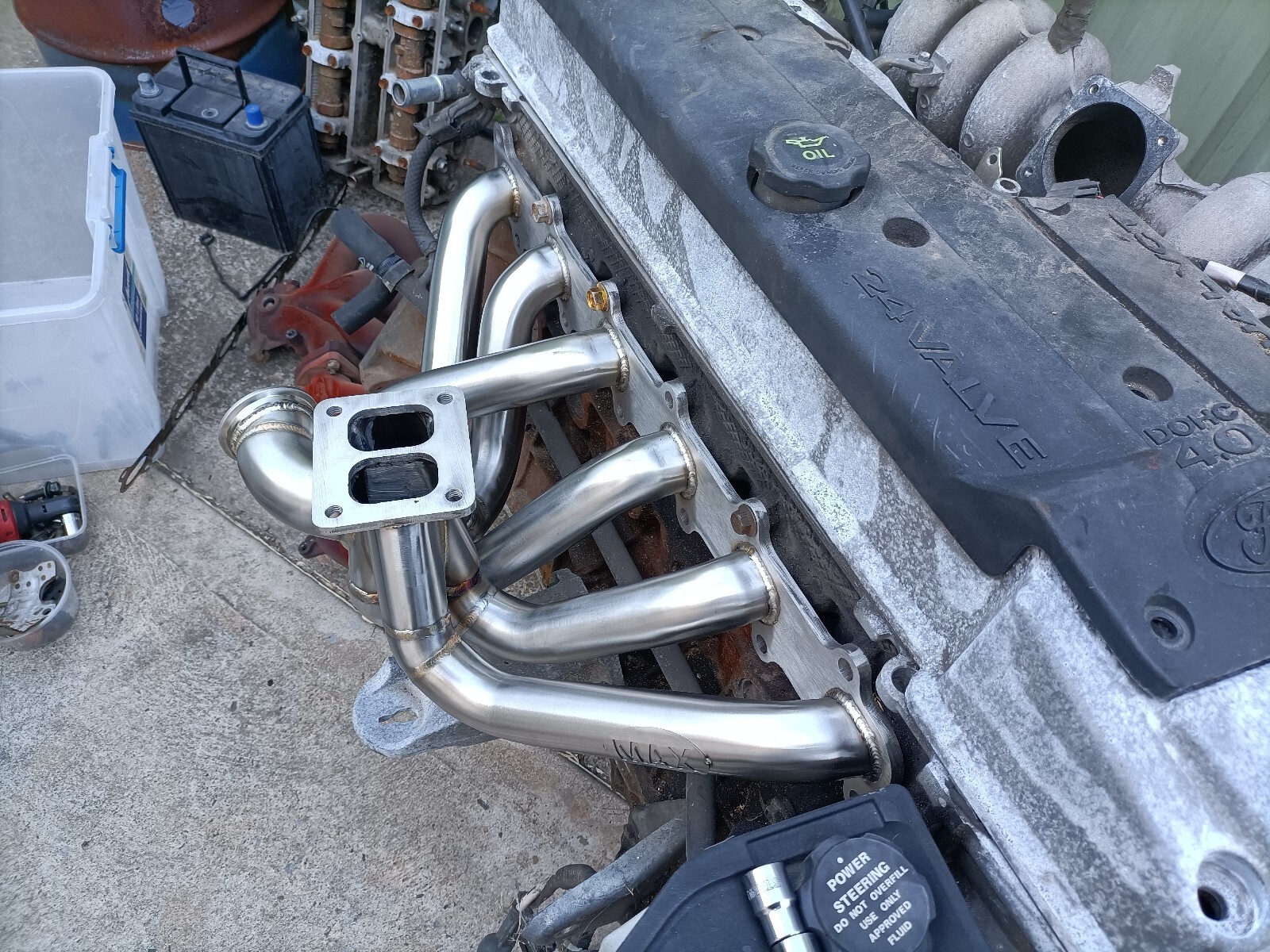 BARRA XR6 TURBO Exhaust T4 Manifold Ford BA BF FG FGX FPV F6 MAX Maximus Vband eBay