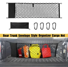 Rear Trunk Envelop Cargo Net Storage Bag Organizer For Toyota Camry 2018-2025
