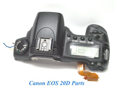 Canon EOS 20D Top Cover With Flash, LCD and Shutter Dial - Replacement Parts