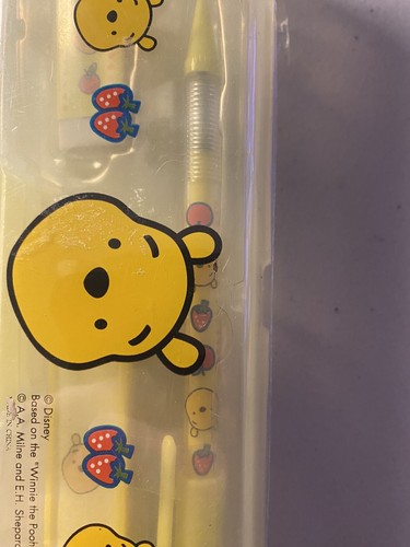 Winnie The Pooh Vintage Pencil Case W/ Mech. Pencil , Eraser, And Refills. NEW! - Picture 15 of 20