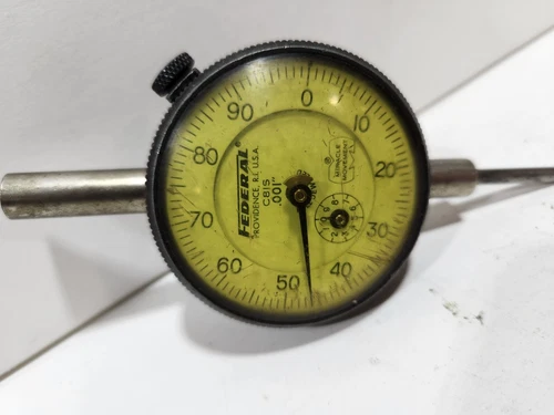Federal C81S Machinist Dial Indictator with Miracle movement .001" Fully Jeweled