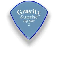 Gravity Picks Sunrise Big Mini 2mm Blue Acrylic  GSUB2P 