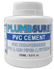 Plumbsure PVC Cement  high-strength watertight adhesive. Creates leak-proof Seal