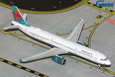 American Airbus A321 N580UW America West GeminiJets GJAAL2262 Scale 1:400