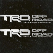 1995 - 2004 Toyota Silver Trd Off Road Tacoma Tundra Decal Sticker Vinyl Set