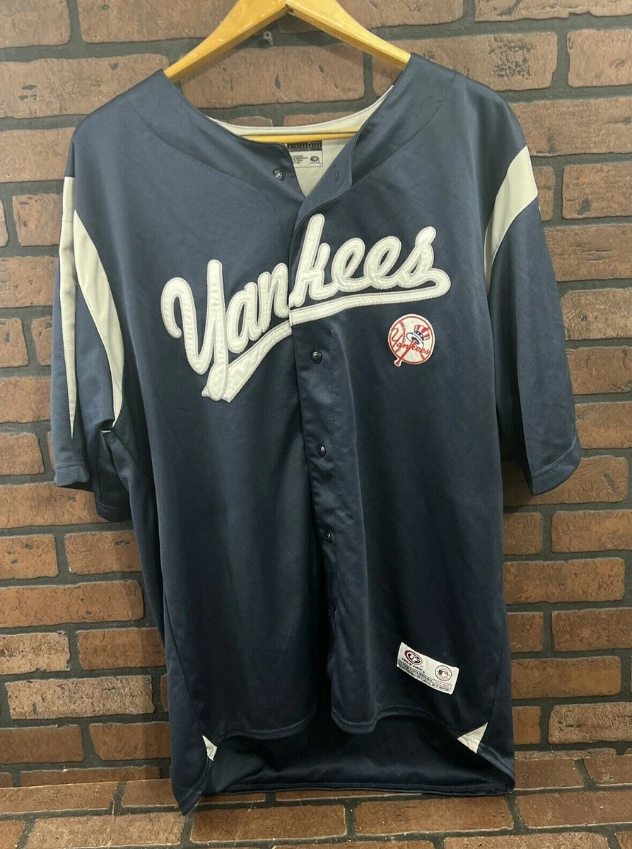 MLB New York Yankees Button Up Jersey - XL