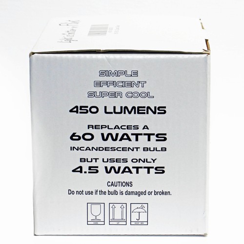 FLSNT 12 Pack LED Candelabra Bulbs 60W Equivalent E12 Base 2700K Warm White - Picture 4 of 8