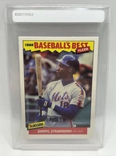 1986 Fleer Baseball's Best Darryl Strawberry Card #38 NM-MT FREE SHIPPING