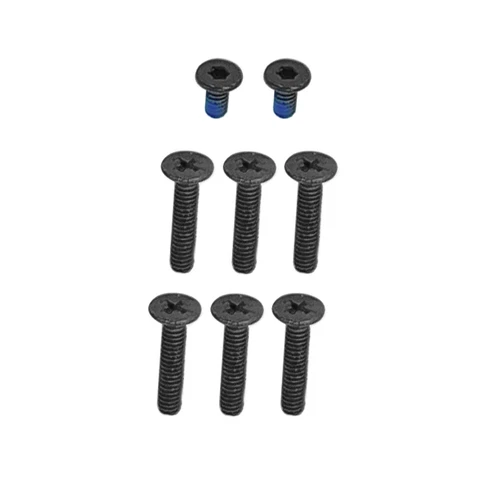 Lower Bottom Base Cover Case screws for HP Spectre 15-DF 15T-DF BLACK