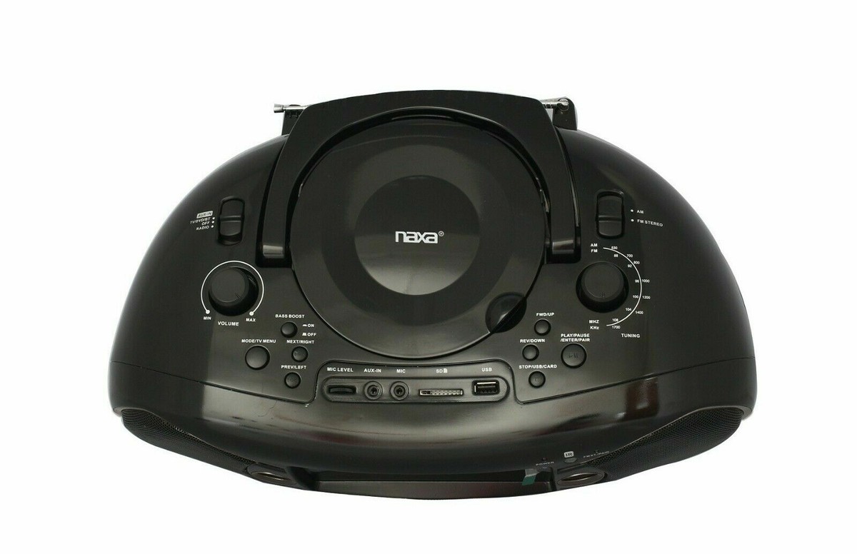 PhoneNumber DVD デラックス盤 Naxa Electronics 7-inch Bluetooth DVD Boombox, Portable CD