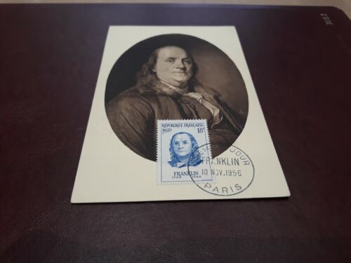 1956 Benjamin Franklin Maximum Card #1085" - Picture 1 of 1