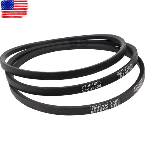 3x 27001006 Washer Drive Belt for Whirpool Amana Maytag Washing Machine