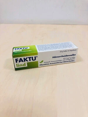 DR. KADE PHARMAZEUTISCHE FABRIK GMBH FAKTU lind Hämorrhoidensalbe 25 g PZN 17836435#