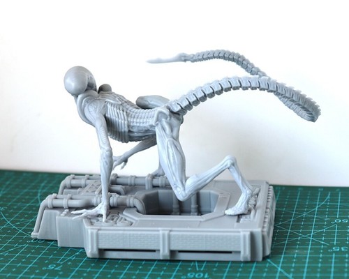 Figurines en résine 50 mm modèle science-fiction extraterrestres non assemblées non peintes - Photo 2 sur 5