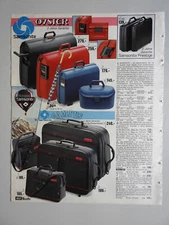 1989 Samsonite Suitcases Bags Oyster Campus 1 Page Catalog Magazine Print Ad