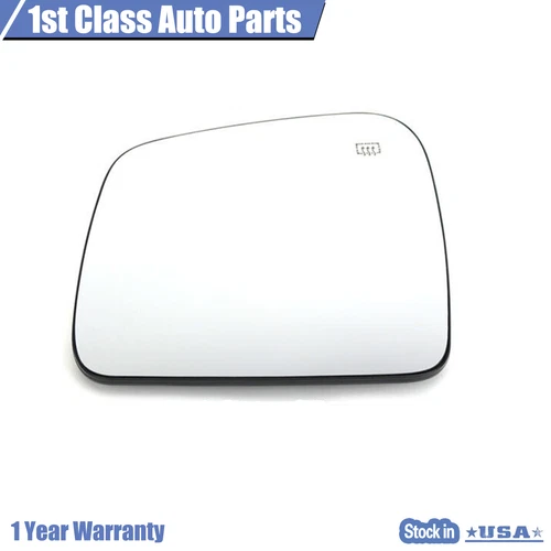 Rear View Mirror Glass + Backplate Left For 2011-2021 Dodge Durango 68092053AB