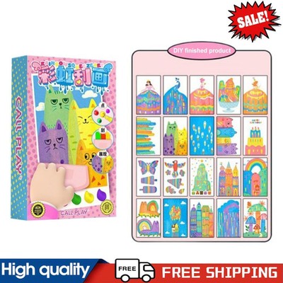 Kinder Malen Basteln Kreativität Set Kreative Punktmalerei Kunst Kits für Kinder