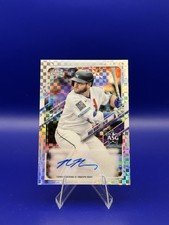 Max Muncy 2021 Topps Chrome Update Target All-Star Game X-Fractor /125 Auto